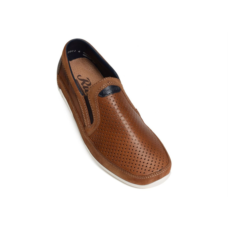 09055 Marron, Mocassins Rieker