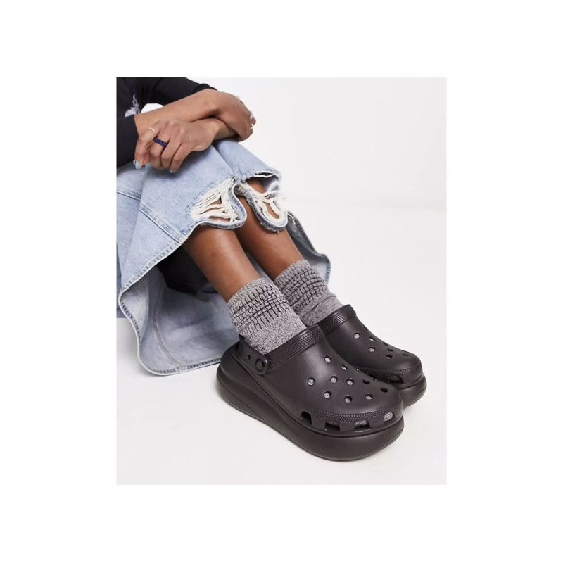 CLASSIC CRUSH CLOG Noir, Sabots Crocs