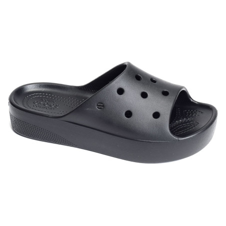 CLASSIC PLATFORM SLIDE Noir, Claquettes Crocs