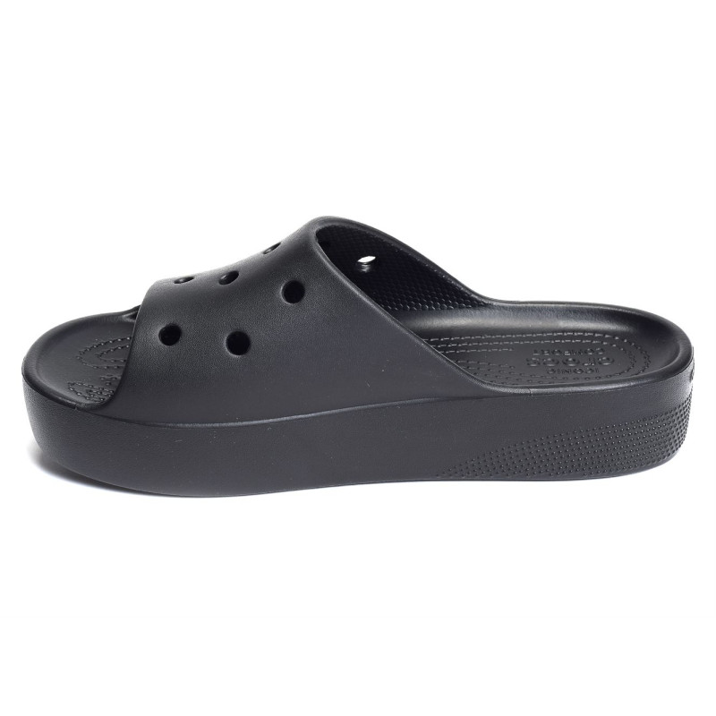 CLASSIC PLATFORM SLIDE Noir, Claquettes Crocs