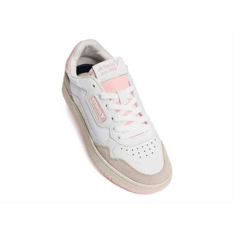 8800105 W Blanc Rose, Sneakers basses Victoria