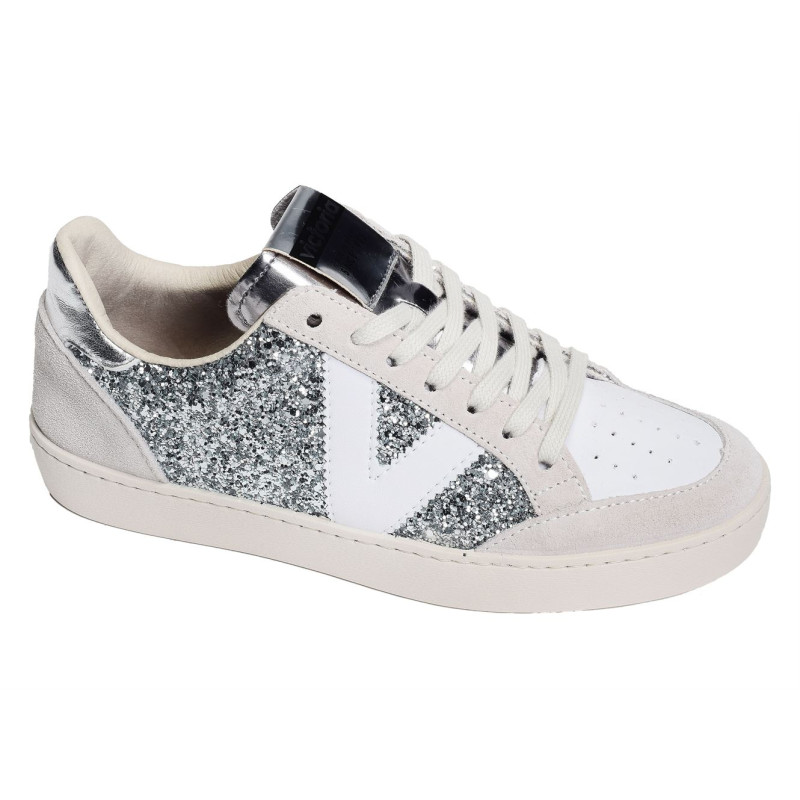 1126179 Argent, Sneakers basses Victoria