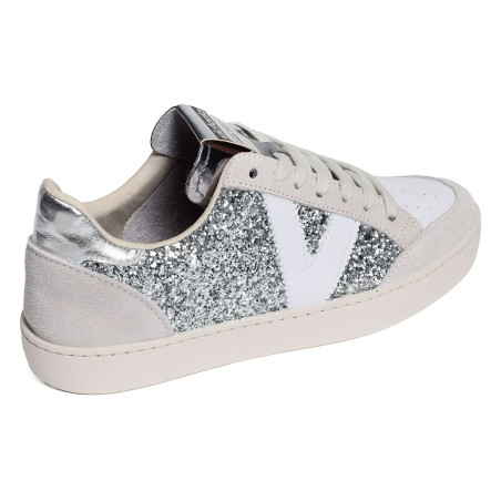 1126179 Argent, Sneakers basses Victoria