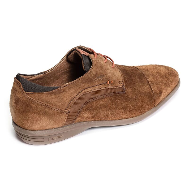 FABIO F1452 Camel, Chaussures de Ville Fluchos