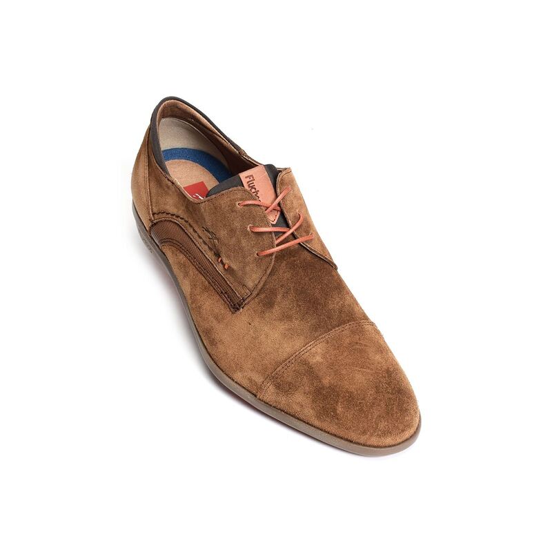 FABIO F1452 Camel, Chaussures de Ville Fluchos