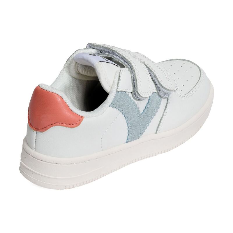 1124104 Blanc Bleu, Sneakers basses Victoria