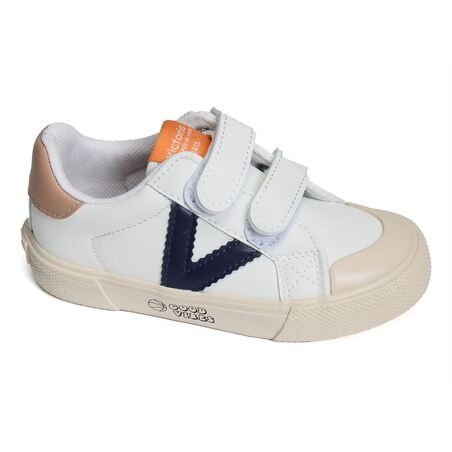 1065179 Blanc Marine, Sneakers basses Victoria