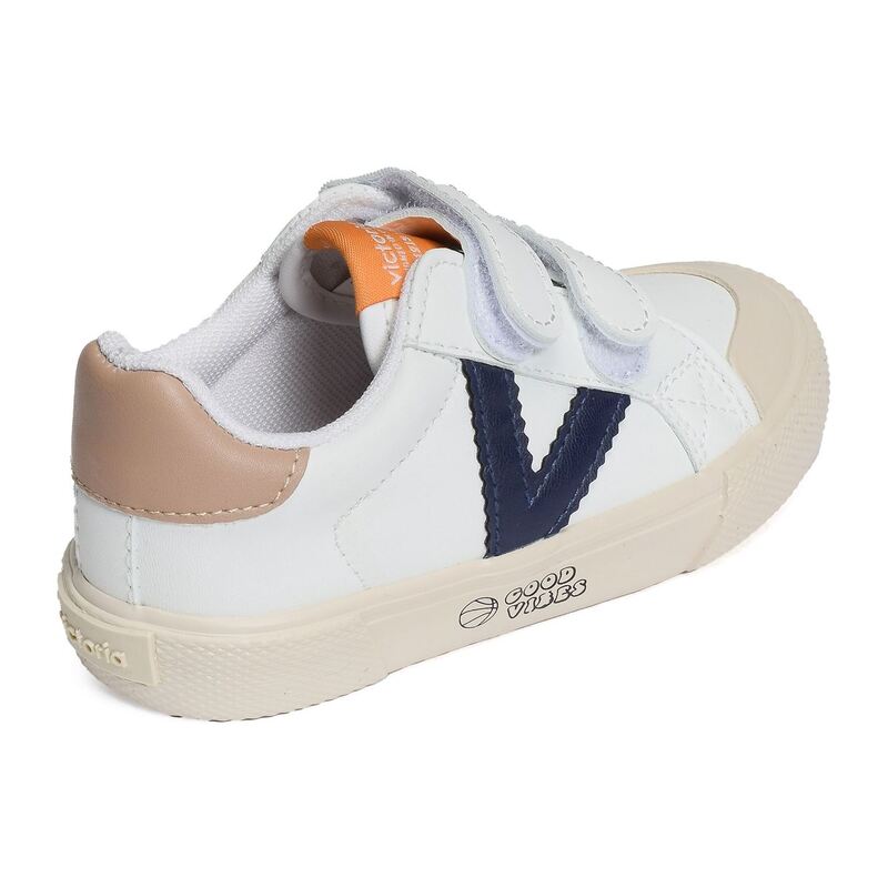 1065179 Blanc Marine, Sneakers basses Victoria