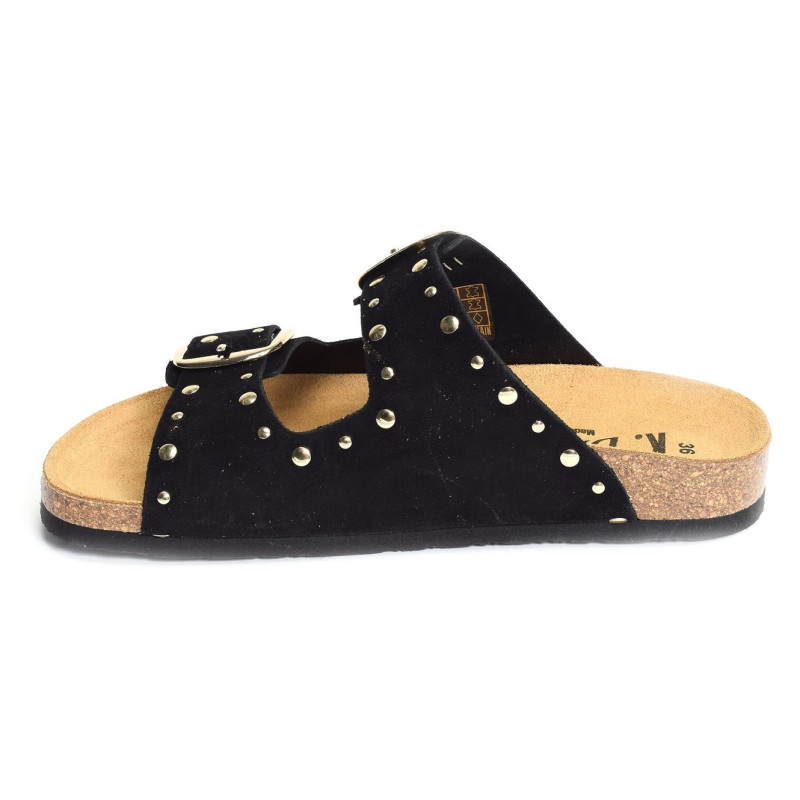 RIANT Noir, Mules K.Daques