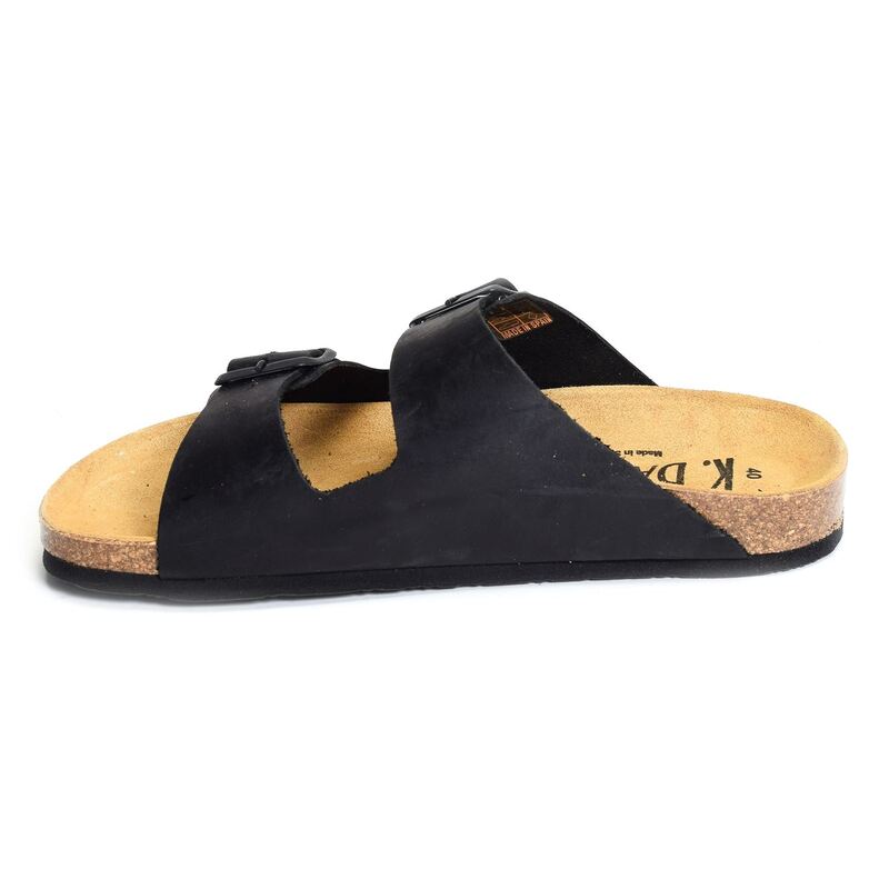 PORTBOU Noir, Mules K.Daques