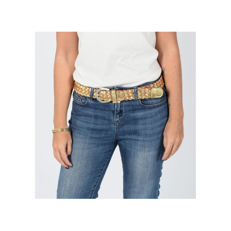 CEINTURE BL406 Gold, Ceintures Charlay Stone