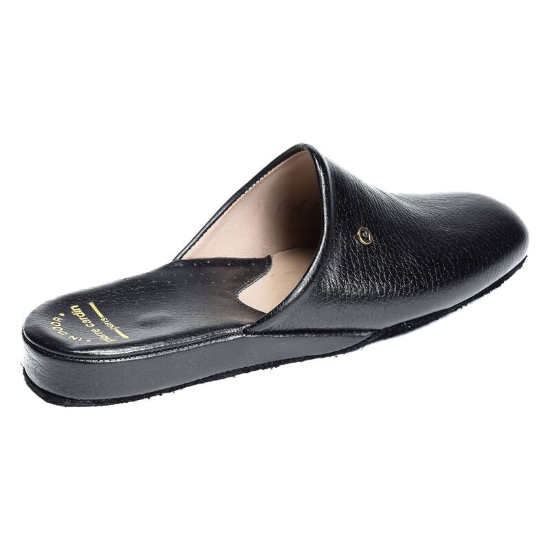 EMILIO Noir, Mules Pierre Cardin