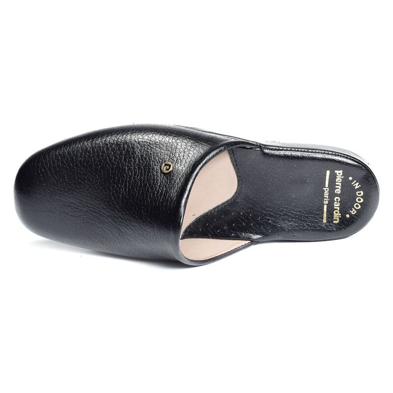 EMILIO Noir, Mules Pierre Cardin