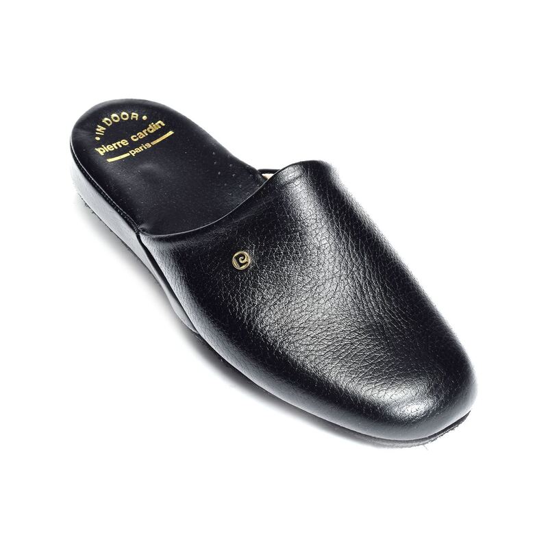 EMILIO Noir, Mules Pierre Cardin