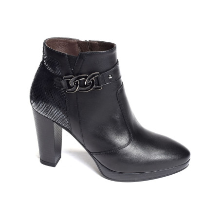 08250 Noir, Bottines NeroGiardini