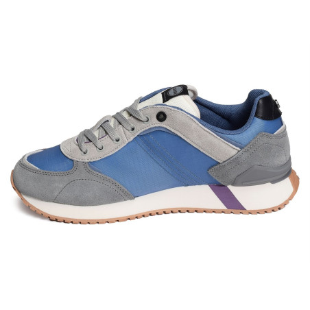 TRAVIS PLUS SHADES Gris Bleu, Baskets running Colmar