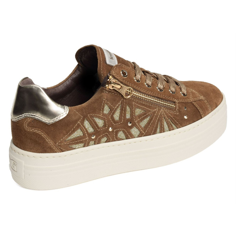 08411 Camel, Sneakers basses NeroGiardini