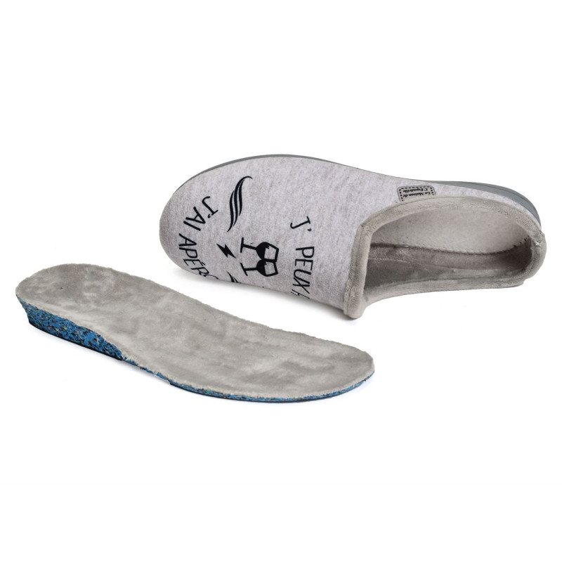 109 Gris, Mules La Maison de l'Espadrille