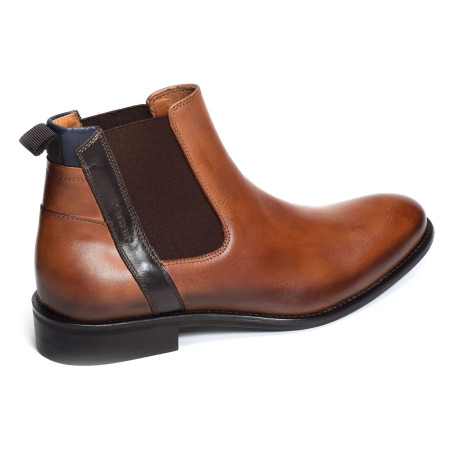 PRESENCE Cognac, Chelsea boots Redskins