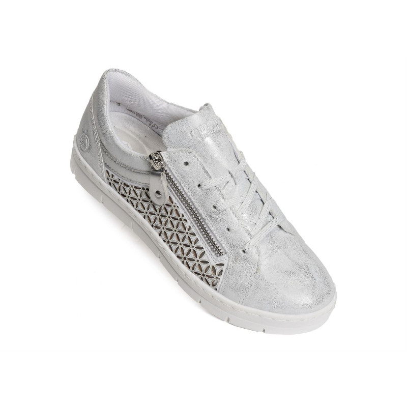 D5830 Blanc Argent, Sneakers basses Remonte