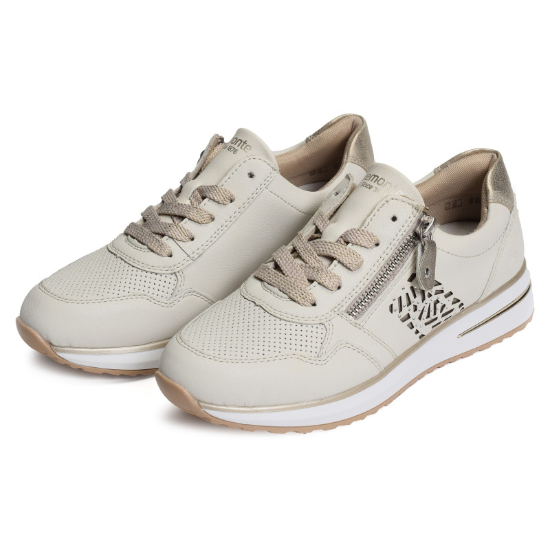 D1G00 Beige, Baskets running Remonte