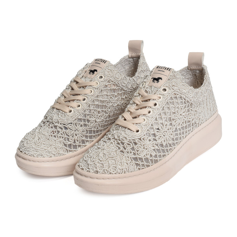 1468301 Beige, Chaussures basses Mustang