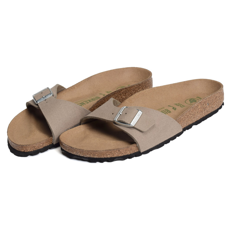 MADRID VEGAN Taupe, Mules Birkenstock