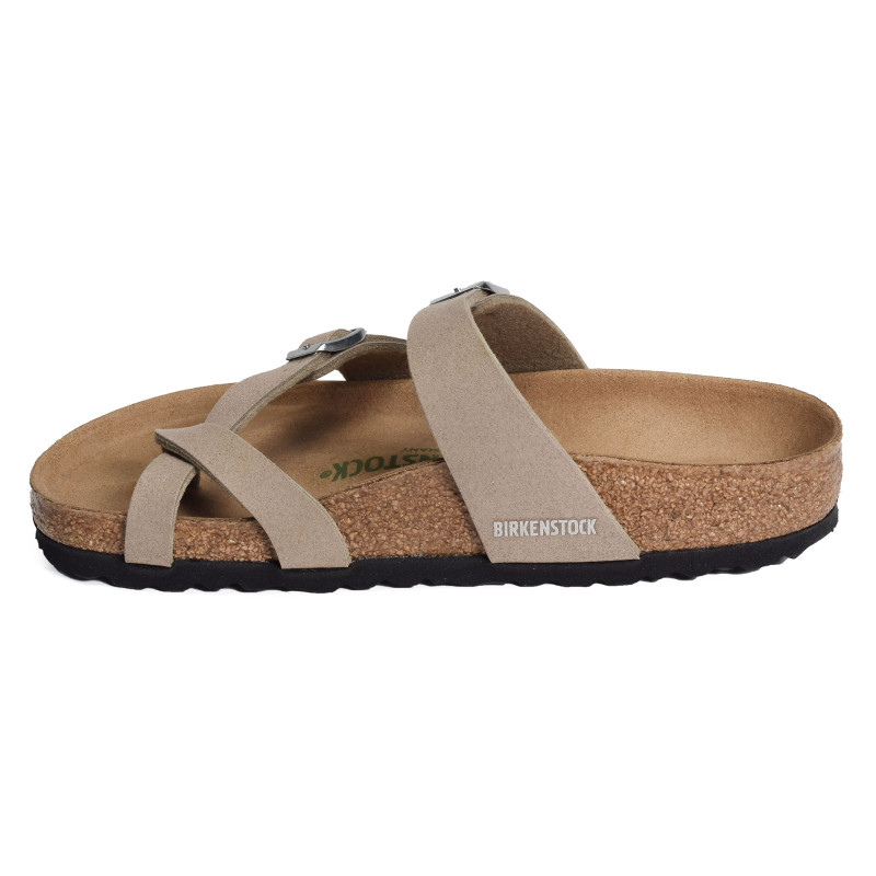 MAYARI VEGAN Taupe, Tongs Birkenstock