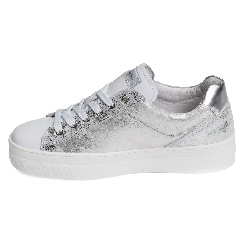 09930 Blanc Argent, Sneakers basses NeroGiardini