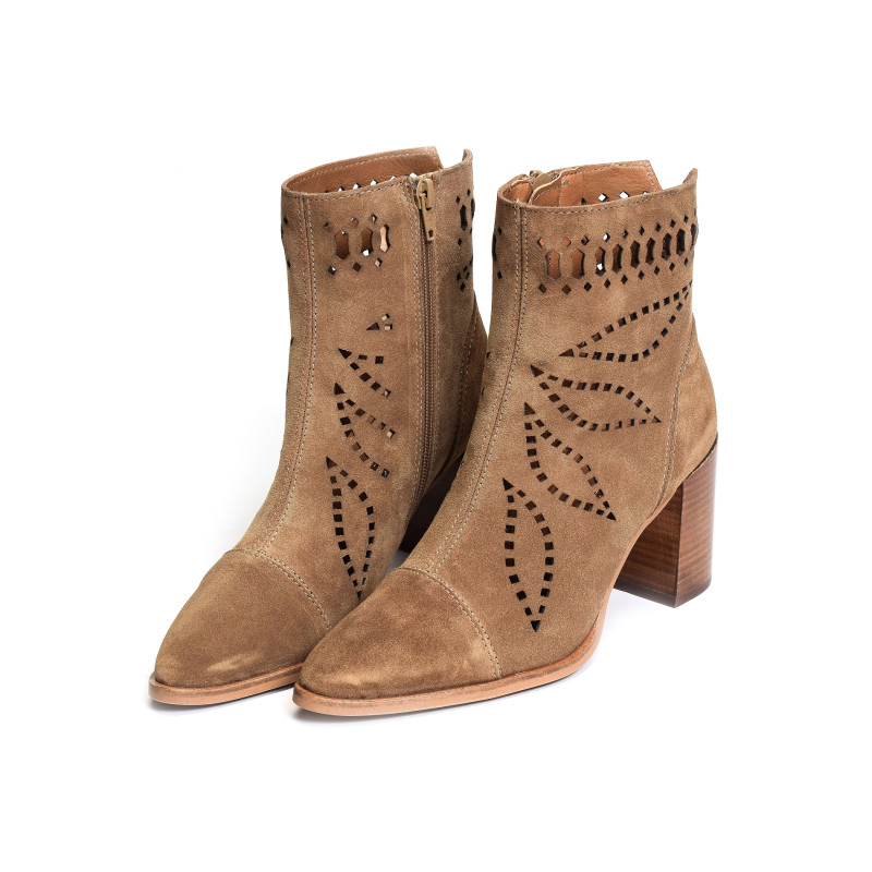 SENSES 5031 Marron, Bottines Alpe