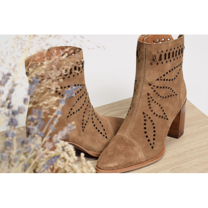 SENSES 5031 Marron, Bottines Alpe