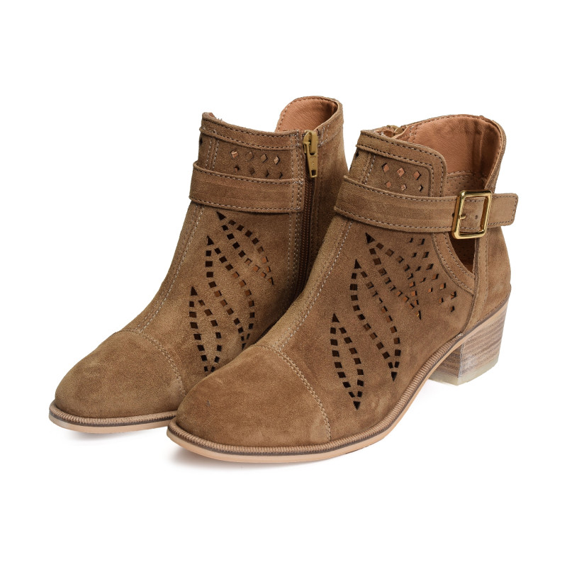 NELLY 5054 Camel, Bottines Alpe