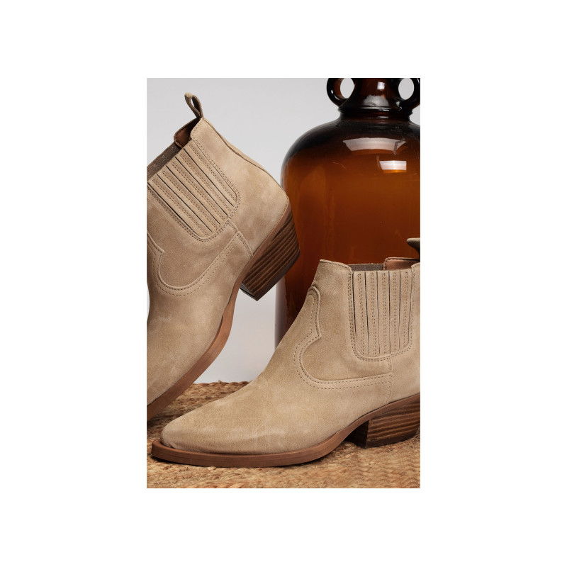 WESTERN 5008 Beige, Santiags  Alpe