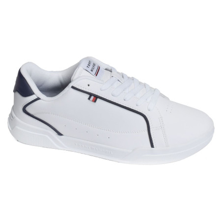 LO CUP LEATHER 4429 Blanc, Sneakers basses Tommy Hilfiger