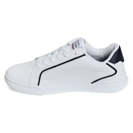 LO CUP LEATHER 4429 Blanc, Sneakers basses Tommy Hilfiger