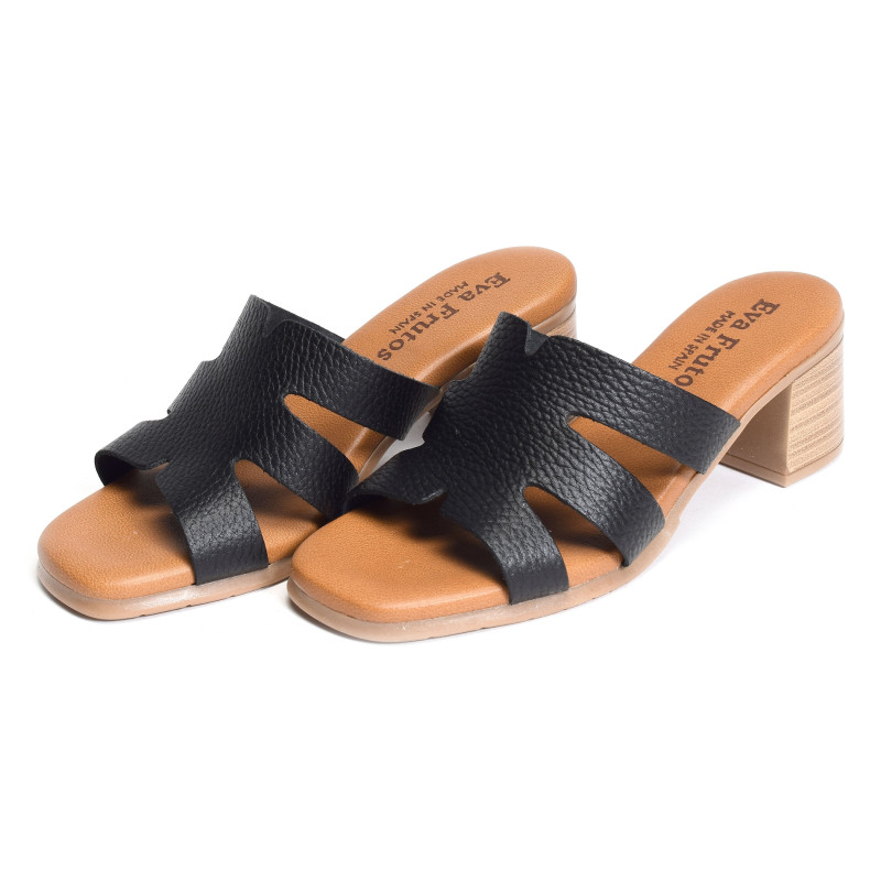 3423 Noir, Mules Eva Frutos