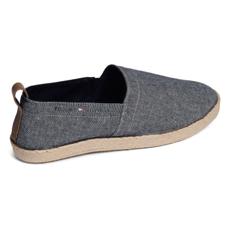 TH ESPADRILLE CORE CHAMBRAY 4451 Marine, Espadrilles Tommy Hilfiger