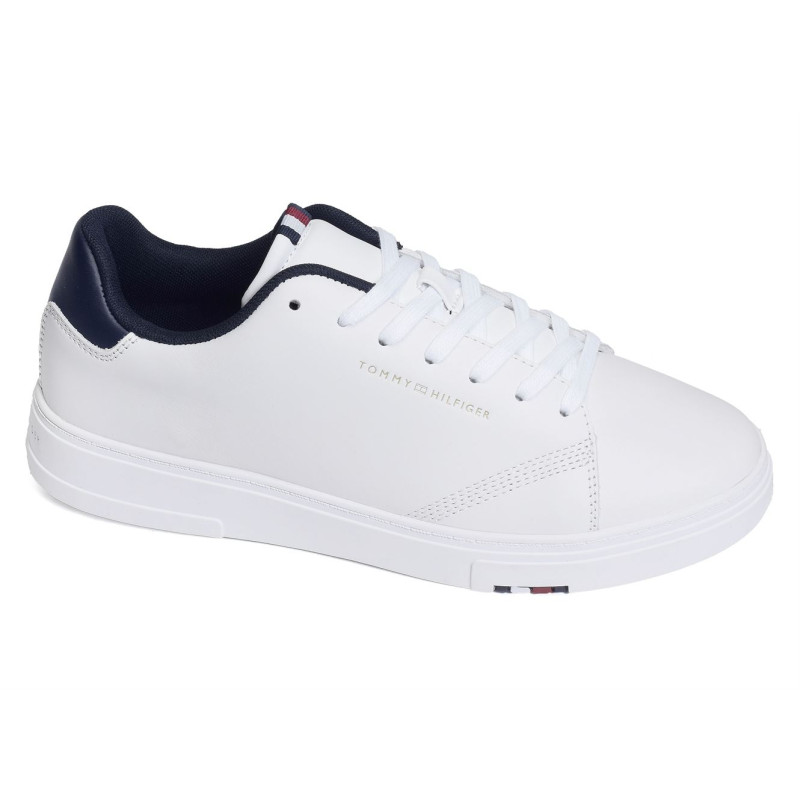 ELEVATED RBW CUPSOLE LEATHER 4487 Blanc, Sneakers basses Tommy Hilfiger