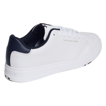 ELEVATED RBW CUPSOLE LEATHER 4487 Blanc, Sneakers basses Tommy Hilfiger