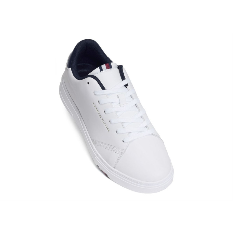 ELEVATED RBW CUPSOLE LEATHER 4487 Blanc, Sneakers basses Tommy Hilfiger