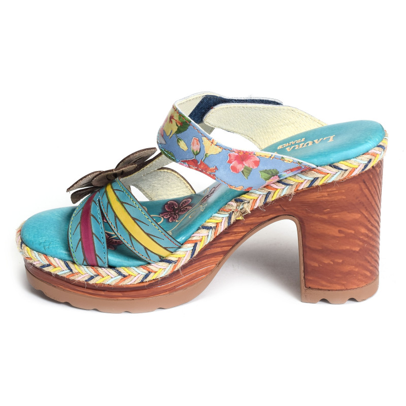 JACAO 20 Turquoise, Mules Laura Vita