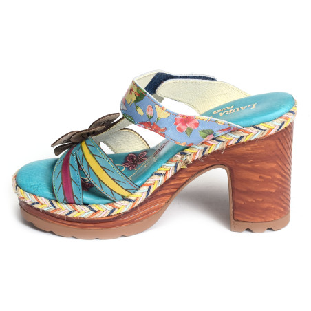 JACAO 20 Turquoise, Mules Laura Vita