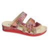 BRUEL 05 Rouge, Mules Laura Vita