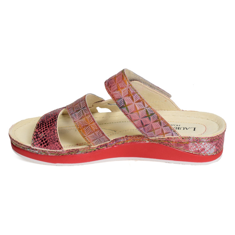 BRUEL 05 Rouge, Mules Laura Vita