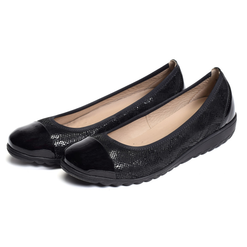 22103 Noir Serpent, Ballerines Caprice