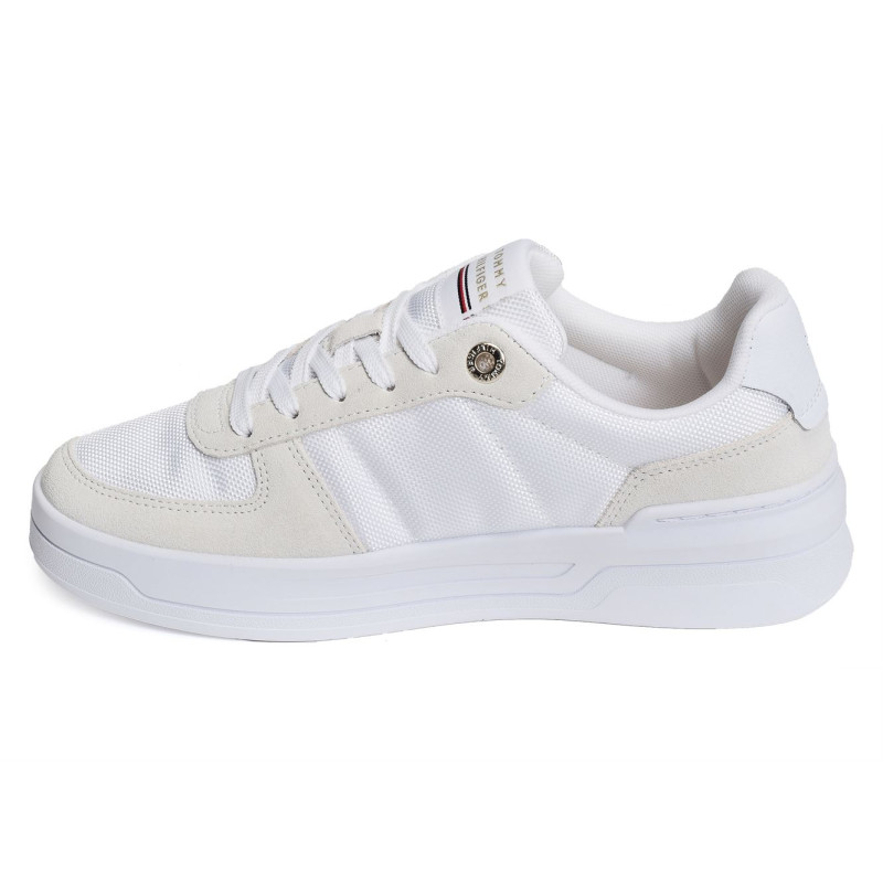 BASKET SNEAKER WITH WEBBING 6950 Blanc, Sneakers basses Tommy Hilfiger