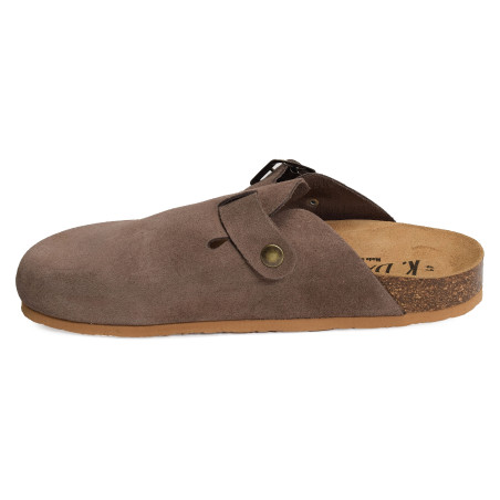 PINATEL Taupe, Mules K.Daques