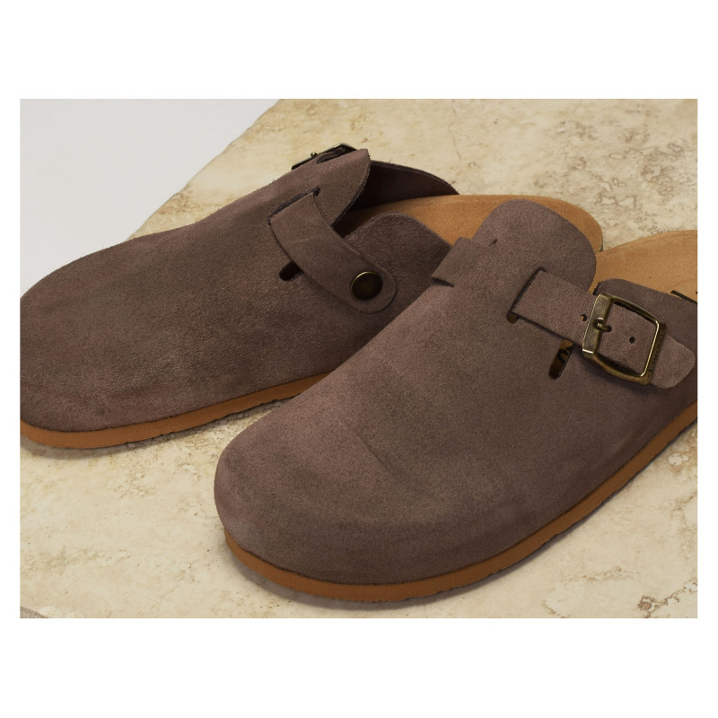 PINATEL Taupe, Mules K.Daques