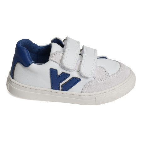 GAME Blanc Bleu, Sneakers basses Bellamy