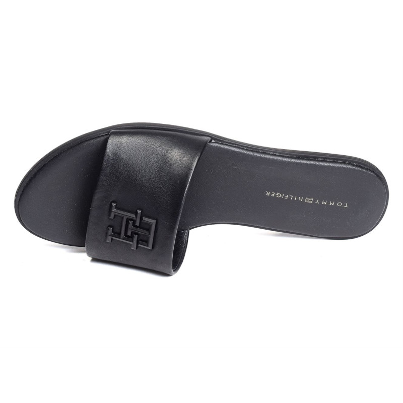 TH POP MULE 7097 Noir, Mules Tommy Hilfiger